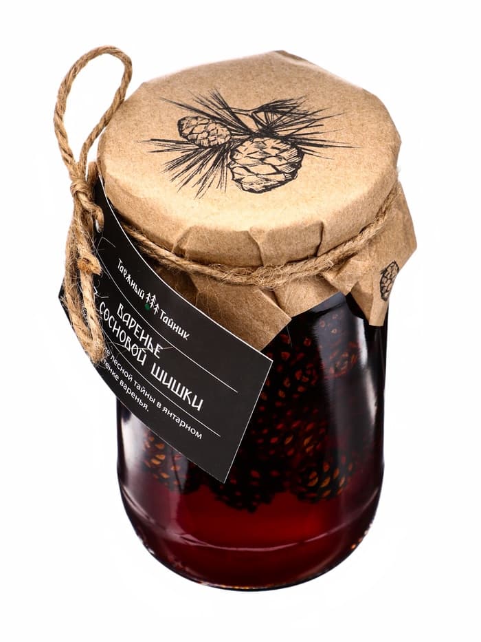 Варенье «Таёжный тайник» из сосновой шишки, 450 г