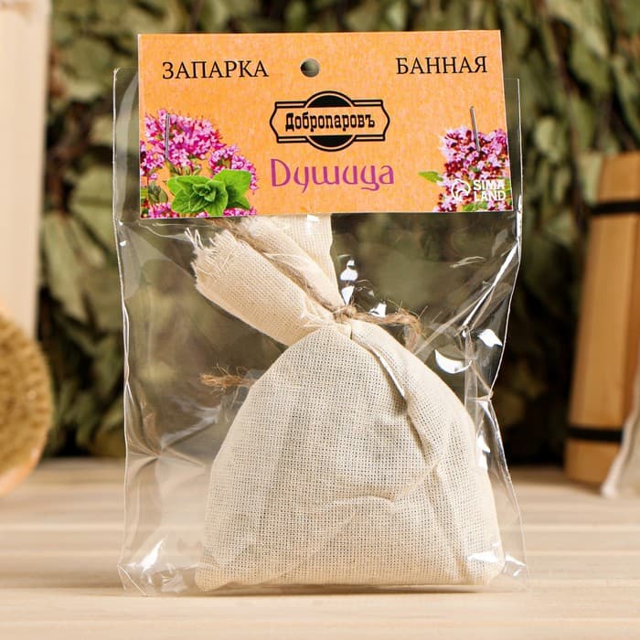 Запарка для бани натуральная «Душица» 30 г