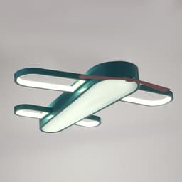 Люстра 86201/1 LED 80 Вт 3000-6000К синий-красный 64×72×6.5 см BayerLux