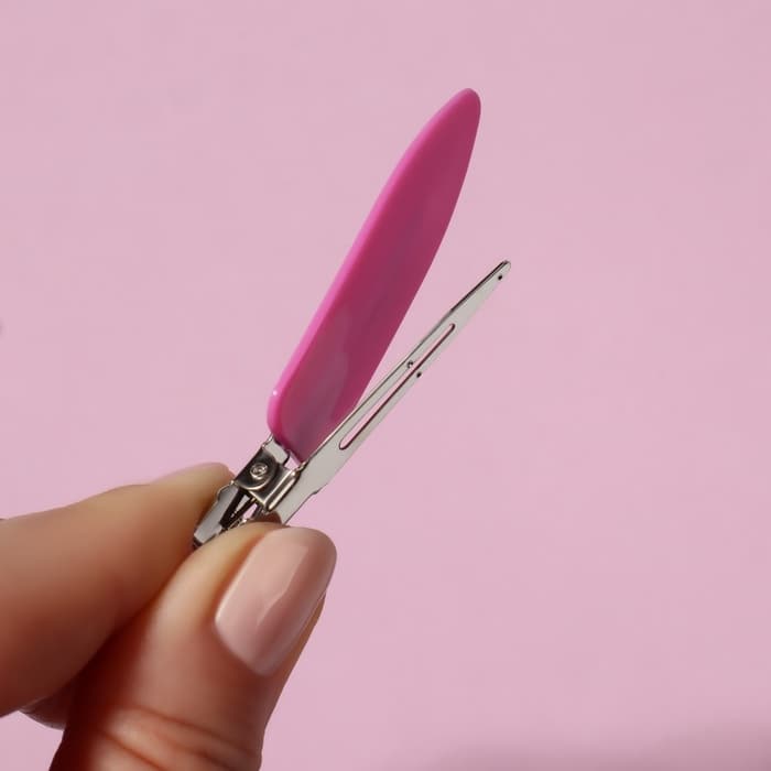 Зажимы для волос, набор - 4 шт., 1.8×6 (±1) см, МИКС