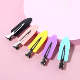 Зажимы для волос, набор - 4 шт., 1.8×6 (±1) см, МИКС