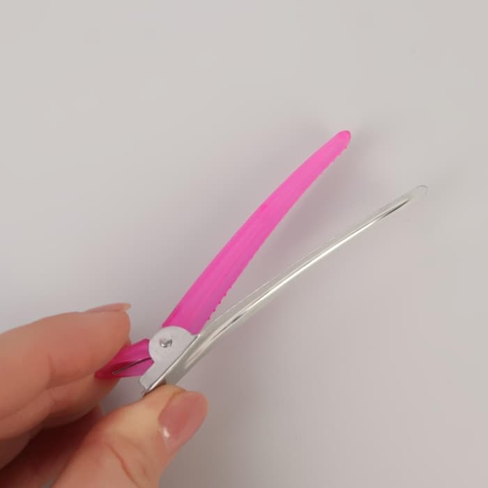 Зажимы для волос, набор - 6 шт., 9.5(±1) см, МИКС