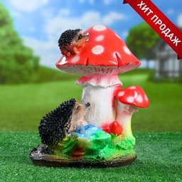 Садовая фигура из гипса «Гриб с ежами», 18×20×26 см