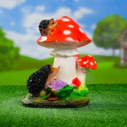 Садовая фигура из гипса «Гриб с ежами», 18×20×26 см