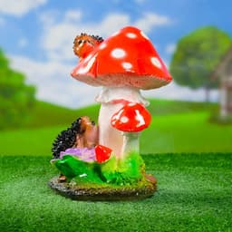 Садовая фигура из гипса «Гриб с ежами», 18×20×26 см