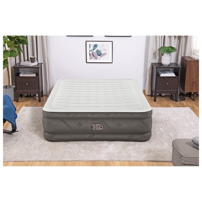 Кровать надувная Queen, 203×152×46 см, со встроенным электронасосом, 69050 Bestway