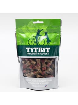 Мясные косточки TitBit для собак, с индейкой и ягненком, 145 г