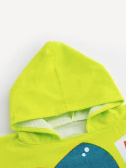 Полотенце - пончо детское махровое «Крошка Я. Дино», 60×120 см, хлопок 100%