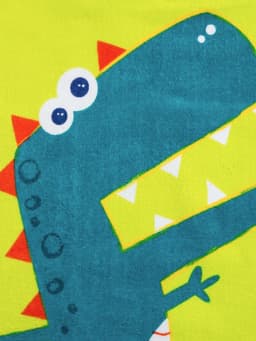 Полотенце - пончо детское махровое «Крошка Я. Дино», 60×120 см, хлопок 100%