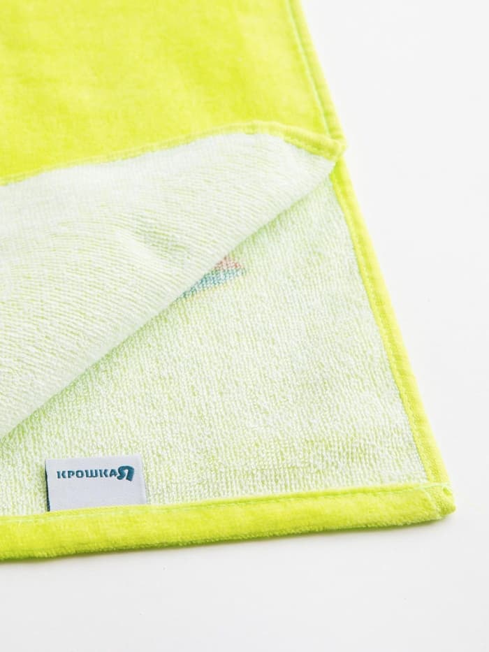 Полотенце - пончо детское махровое «Крошка Я. Дино», 60×120 см, хлопок 100%