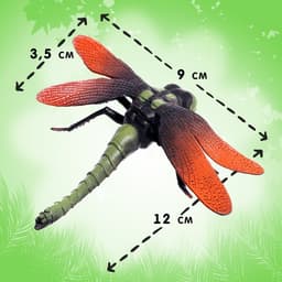 Набор насекомых «Лес», 8 фигурок, длина 12 см