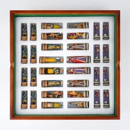 Шахматы сувенирные «Восточные», h короля-8 см, h пешки-6.5 см, 36×36 см