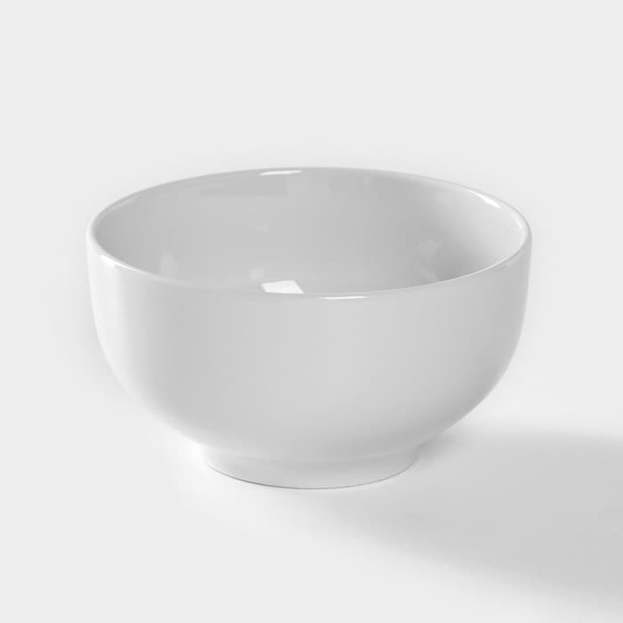 Пиала Добрушский завод «Бельё», 500 мл, фарфор, белая