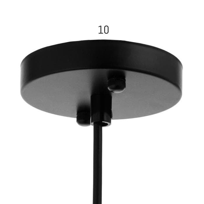 Светильник BayerLux 88504/1 E27 40 Вт черный-золотая медь 22.5×22.5×27-127 см