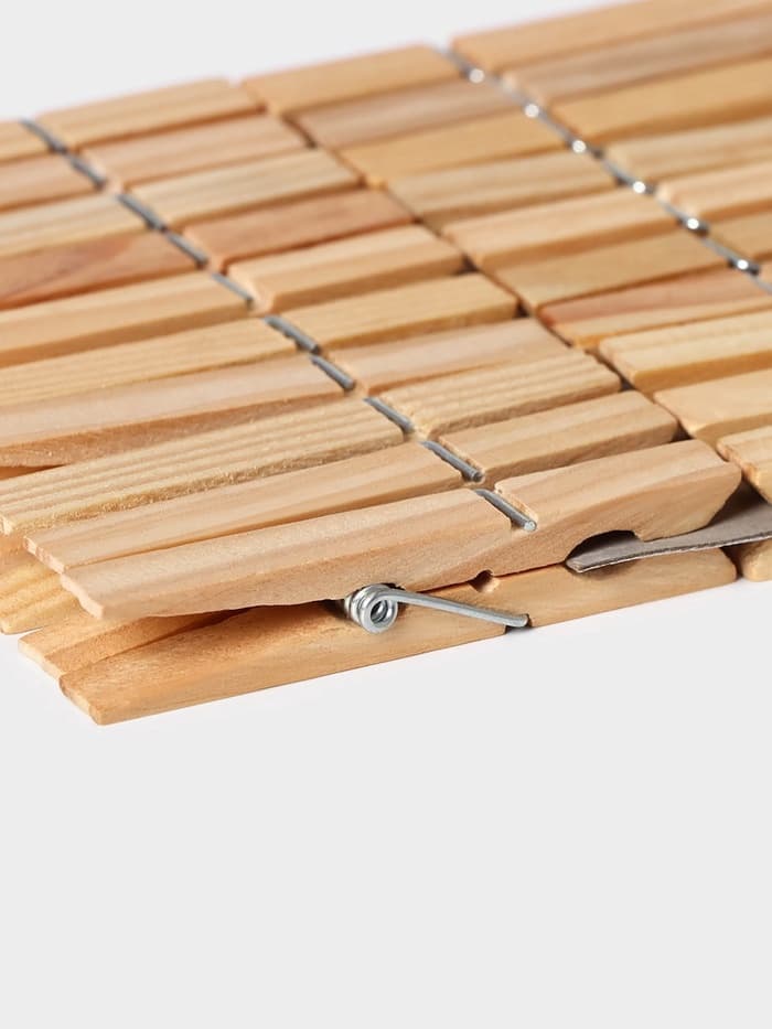 Прищепки бельевые Доляна, 7 см, 20 шт.