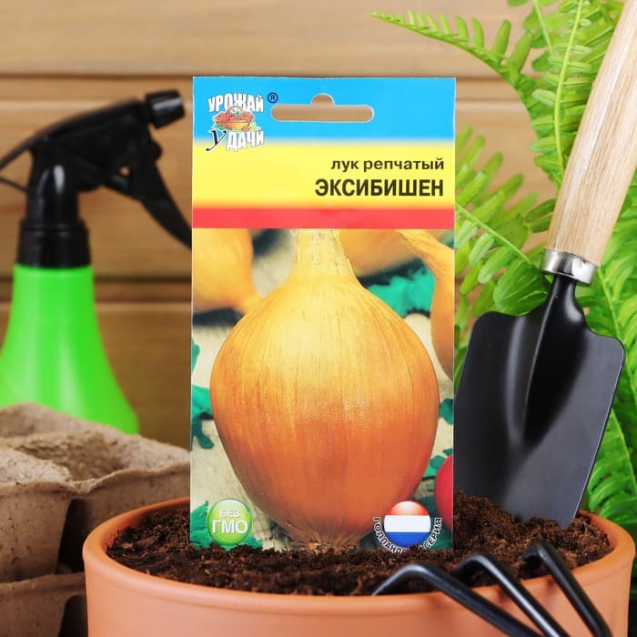 Семена Лук репчатый «Эксибишен», F1, 0.2 г, «Урожай удачи»