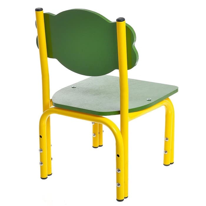 Стул детский регулируемый ZABIAKA «Пчела», группа роста 00 – 1, цвет зелёный/жёлтый
