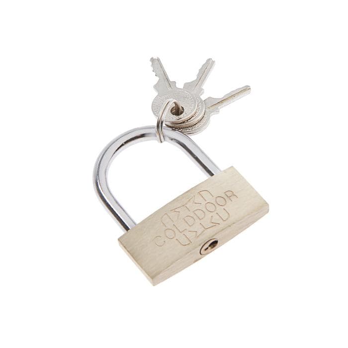 Замок навесной, тип 1, 41×48 мм, 3 ключа