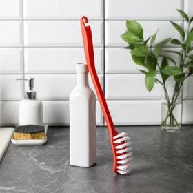 Щётка для труднодоступных мест на длинной ручке, 35 см, МИКС