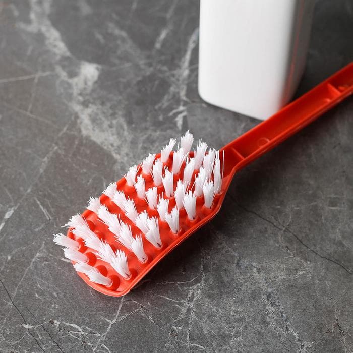 Щётка для труднодоступных мест на длинной ручке, 35 см, МИКС