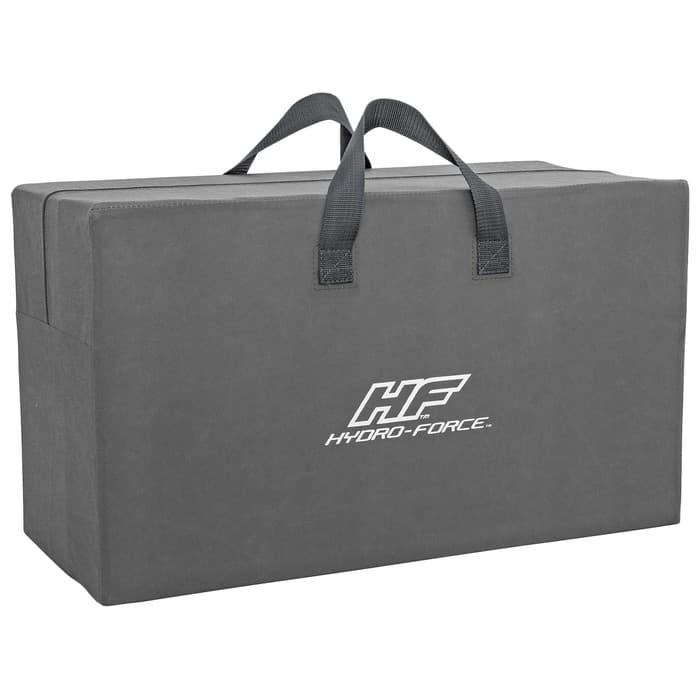 Байдарка Bestway Hydro-Force, двухместная, 330×86 см, комплект: 2 весла, ручной насос, 2 съёмных ребра, 2 сиденья, сумка, ремкомплект, 65052