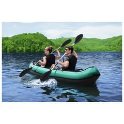 Байдарка Bestway Hydro-Force, двухместная, 330×86 см, комплект: 2 весла, ручной насос, 2 съёмных ребра, 2 сиденья, сумка, ремкомплект, 65052