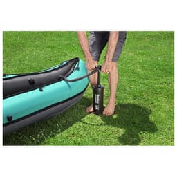 Байдарка Bestway Hydro-Force, двухместная, 330×86 см, комплект: 2 весла, ручной насос, 2 съёмных ребра, 2 сиденья, сумка, ремкомплект, 65052