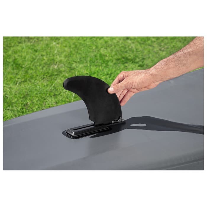 Байдарка Bestway Hydro-Force, двухместная, 330×86 см, комплект: 2 весла, ручной насос, 2 съёмных ребра, 2 сиденья, сумка, ремкомплект, 65052