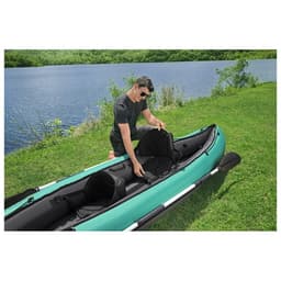 Байдарка Bestway Hydro-Force, двухместная, 330×86 см, комплект: 2 весла, ручной насос, 2 съёмных ребра, 2 сиденья, сумка, ремкомплект, 65052