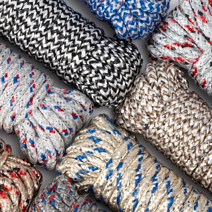 Верёвка бельевая Доляна, d=6 мм, длина 10 м, МИКС