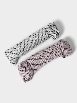 Верёвка бельевая Доляна, d=6 мм, длина 10 м, МИКС