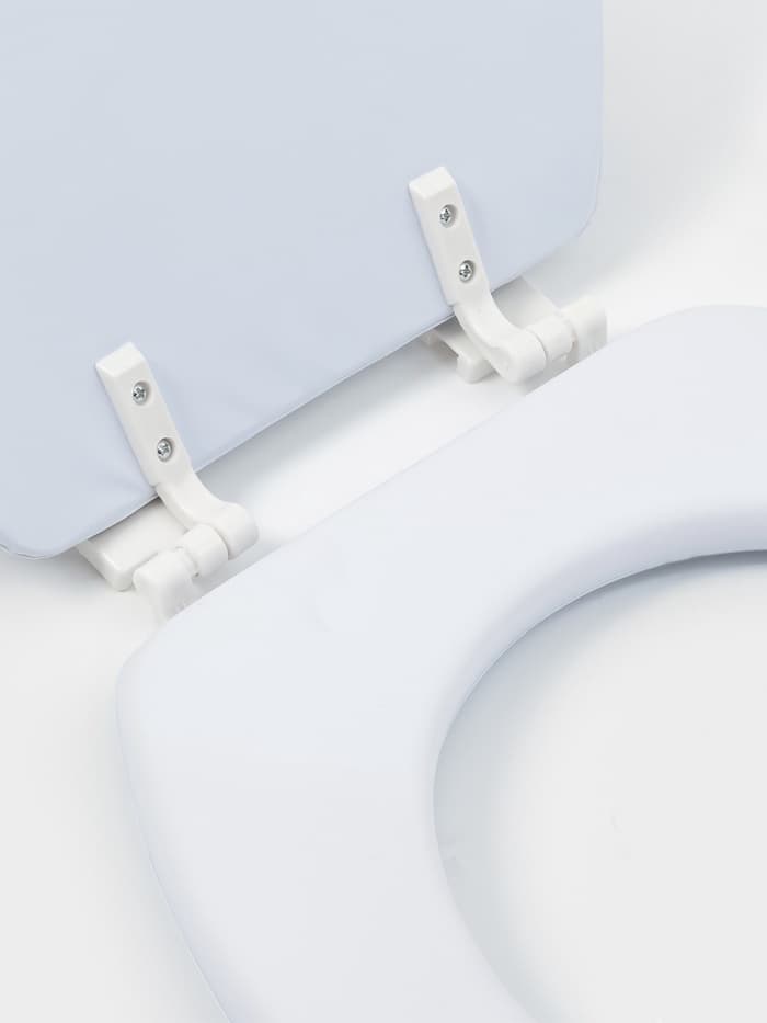 Сиденье для унитаза с крышкой Доляна «Морские жители», 40×37 см, мягкое