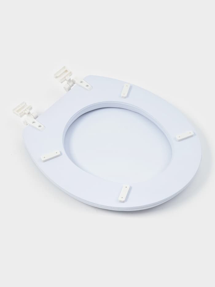 Сиденье для унитаза с крышкой Доляна «Морские жители», 40×37 см, мягкое