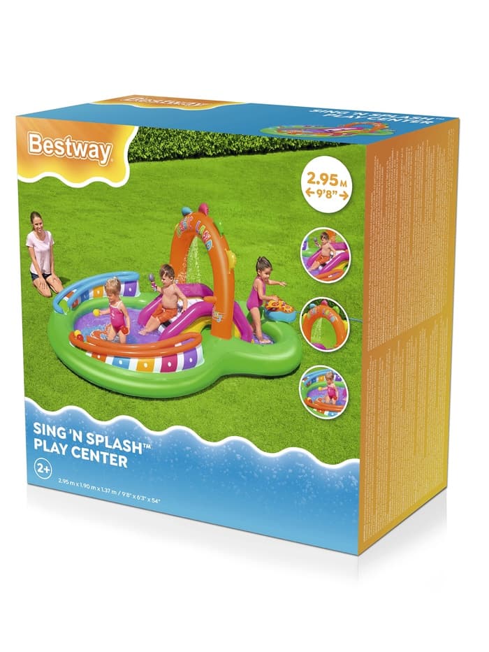 Игровой центр Bestway Sing 'n Splash, 295×190×137 см, 53117