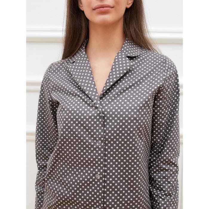Сорочка ночная женская KAFTAN «Звезды», размер 40-42