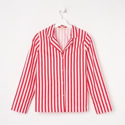 Рубашка женская KAFTAN "Полоса", размер 44-46, цвет белый/красный