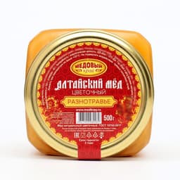 Мёд алтайский «Разнотравье» натуральный цветочный, 500 г
