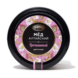 Мёд алтайский гречишный, натуральный цветочный, 200 г