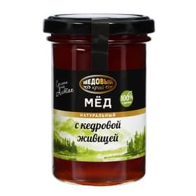 Мёд алтайский с кедровой живицей, 300 г