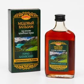 Безалкогольный алтайский медовый бальзам на травах «Горно-Алтайский», 250 мл