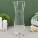 Ваза для цветов «Элс», 1.28 л, 26×9.5 см, стекло, прозрачная