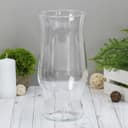Ваза для цветов «Арисетта», 2.4 л, 26×12 см, стекло, прозрачная
