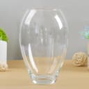 Ваза для цветов «Клавдия», средняя, 1.6 л, d=9 см, 20×12 см, стекло, прозрачная