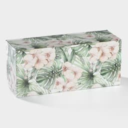 Менажница 2 ячейки Доляна «Лист», 21.8×6.9 см, доломит, зелёная