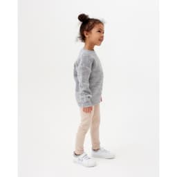 Легинсы для девочки MINAKU: Casual Collection KIDS, жемчужные, рост 146-152 см