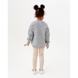 Легинсы для девочки MINAKU: Casual Collection KIDS, жемчужные, рост 146-152 см