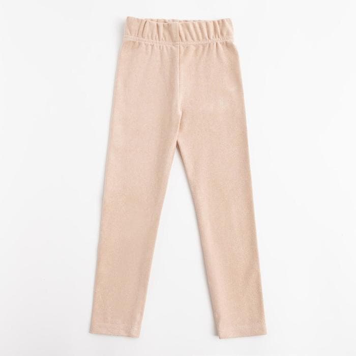 Легинсы для девочки MINAKU: Casual Collection KIDS, жемчужные, рост 146-152 см