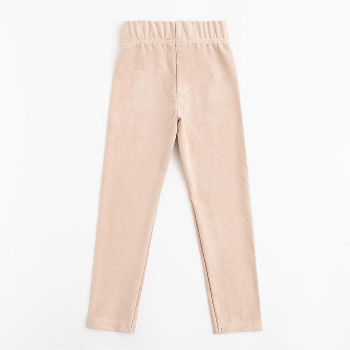 Легинсы для девочки MINAKU: Casual Collection KIDS, жемчужные, рост 146-152 см