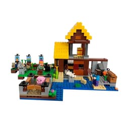 Конструктор Мой мир JISI BRICKS «Фермерский домик», 561 деталь