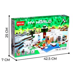 Конструктор Мой мир «Ледяной дом» Brick, 284 детали